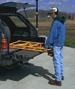 Step Up Scaffolding fits in vehicle