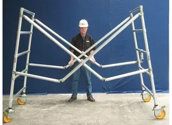 Opened scaffold base